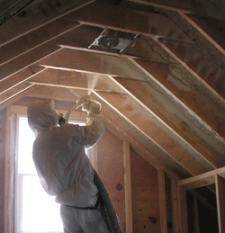Cincinnati OH attic spray foam insulation